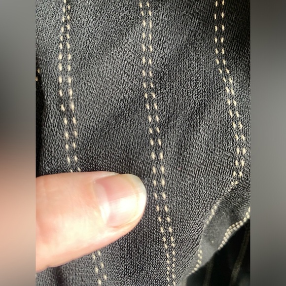 Carlisle wool/cotton blend vintage pinstripe pants - Picture 4 of 10